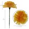 5" Gold Carnation Picks - Set of 100, 3.5" Blooms, Lifelike Artificial Flowers, Ideal for Bouquets, Wreaths & Crafts - Wedding & Holiday Décor Accent, Floral Home by Artificial Flowers